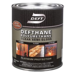 Deft Semi-Gloss Clear Oil-Based Polyurethane 1 qt
