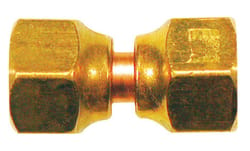 JMF Company 5/8 in. Flare X 5/8 in. D Brass Swivel Flare Connector