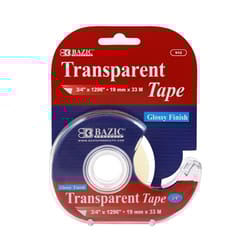 Bazic Products 3/4 in. W X 1296 in. L Transparent Tape
