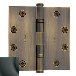 Baldwin Estate 4-1/2 in. L Oil Rubbed Bronze Door Hinge 1 pk