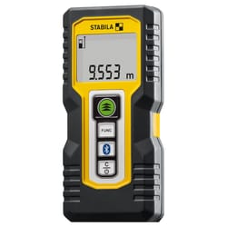 STABILA .95 in. L X 2.1 in. W LD 250 BT Bluetooth Laser Distance Measurer 165 ft. Black/Yellow 1 pc