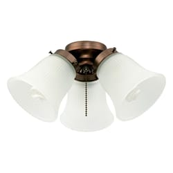 Westinghouse Oil Rubbed Bronze White Cluster Ceiling Fan Light Kit