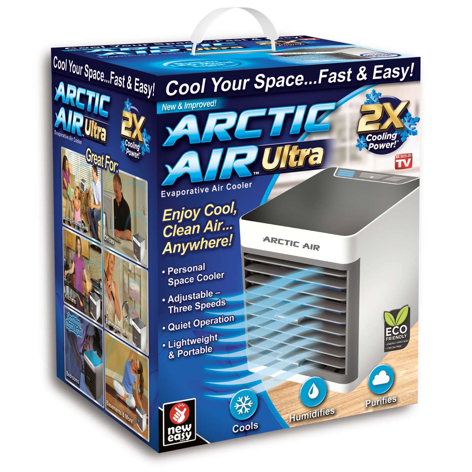Arctic Air As Seen On Tv Portable Evaporative Cooler Ace Hardware