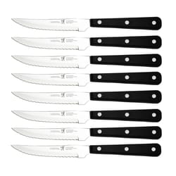 Zwilling J.A Henckels 4.5 in. L Stainless Steel Steak Knife Set 8 pc