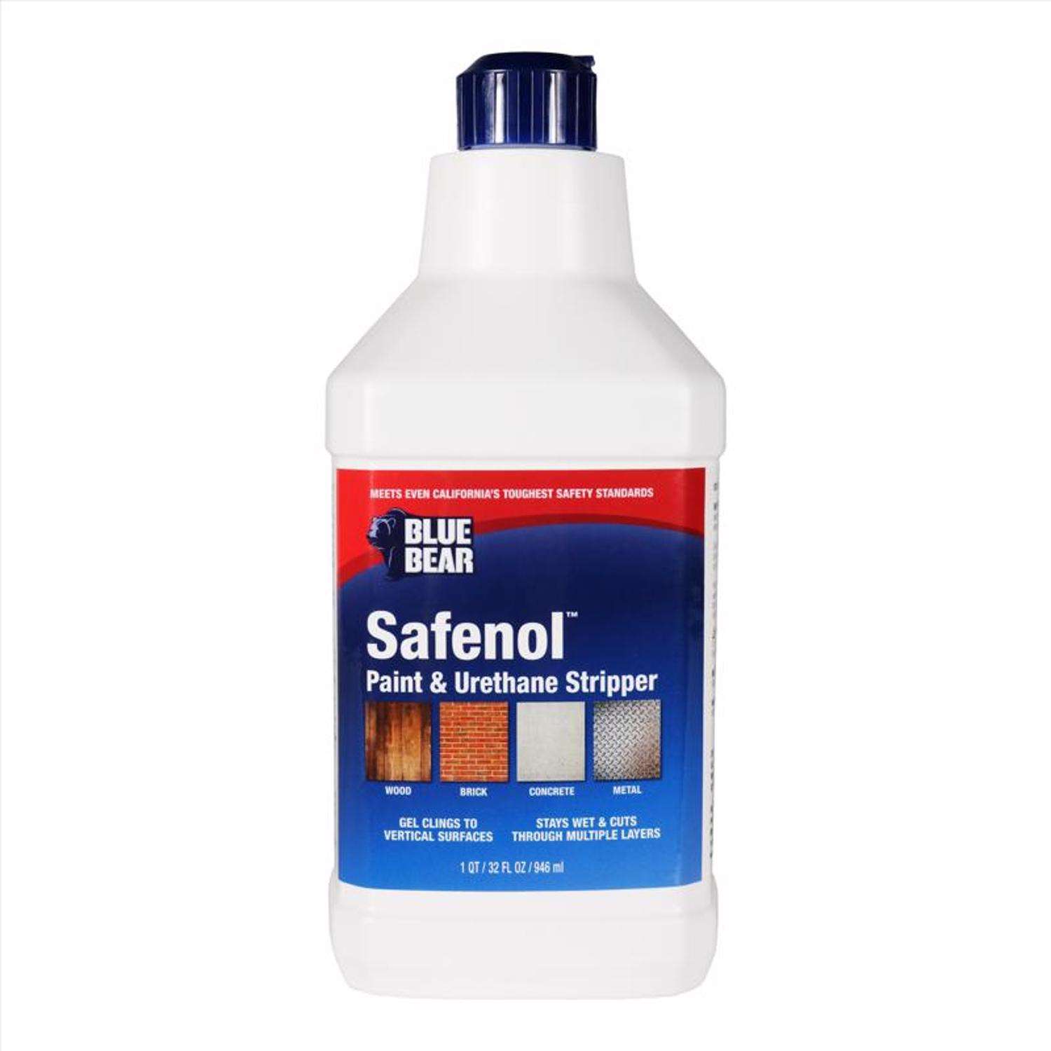 Blue Bear Safenol Paint and Urethane Stripper 1 qt Ace Hardware