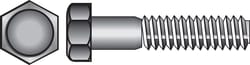 HILLMAN 1/2 in. D X 11 in. L Zinc Plated Steel Hex Bolt 25 pk