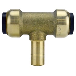 Apollo Tectite Push to Connect 3/4 in. PTC in to X 3/4 in. D PTC Brass Stem Street Tee