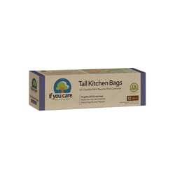 If You Care 13 gal Trash Bags Drawstring 1 pk