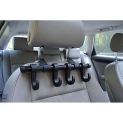 Maxsa Black Headrest Multi-Hanger 1 pk