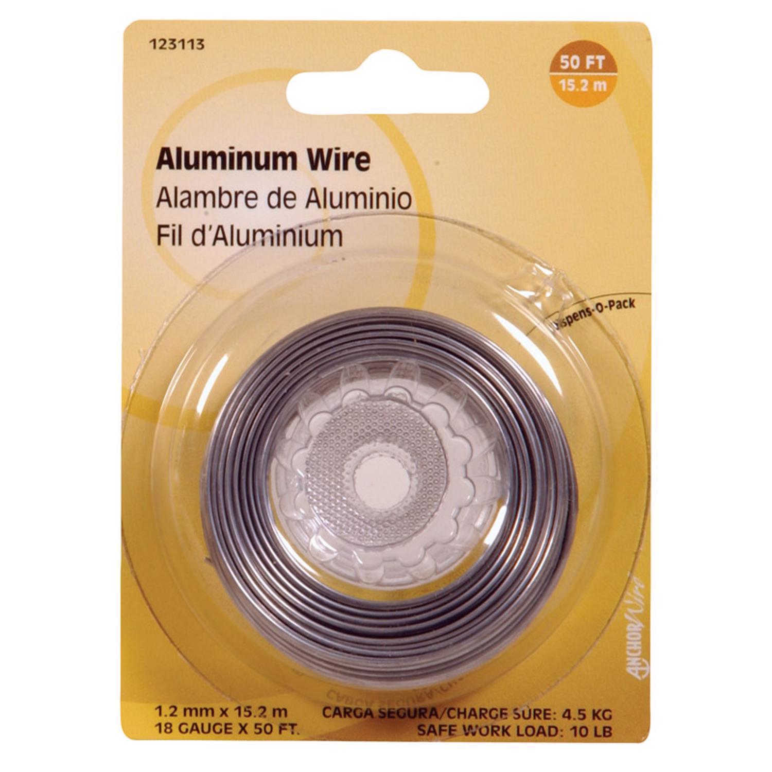 Hillman 3.5 in. D X 50 ft. L Galvanized Steel 19 Ga. Anchor Wire