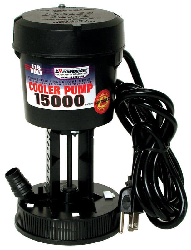 Dial Powercool 8-1/2 in. H X 4-1/2 in. W Black Plastic Evaporative Cooler Pump Uae Electronic uaeelectronic.com