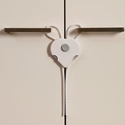 Dreambaby White Plastic Cabinet Flex Lock 2 pk