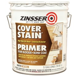 Zinsser Cover Stain White Oil-Based Alkyd Primer and Sealer 5 gal