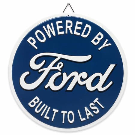 Open Road Brands Ford Powered By and Built to Last Sign Metal 1 pk - Ace  Hardware