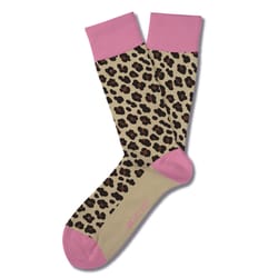 Two Left Feet Unisex Jungle Barbie M/L Socks Tan