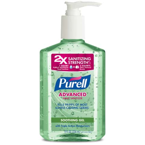Purell Advanced Hand Sanitizer Gel:Facility Safety and Maintenance:Cleaning
