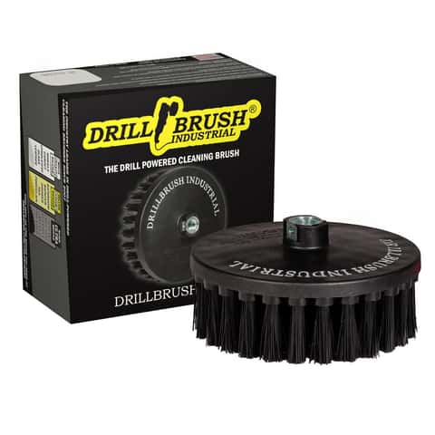 Drillbrush Kitchen and Dishwashing Power Brush Kit Small and Large Stiff  Rotary Scrub Brushes
