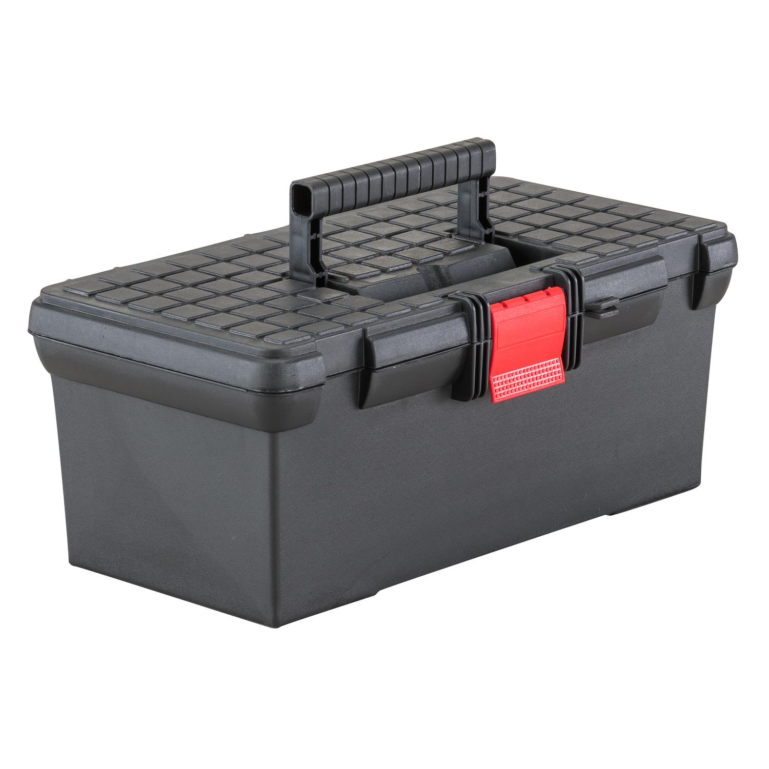 UPC 076174816730 product image for Craftsman 16 in. Plastic Classic Tool Box 6.4 in. H Black | upcitemdb.com