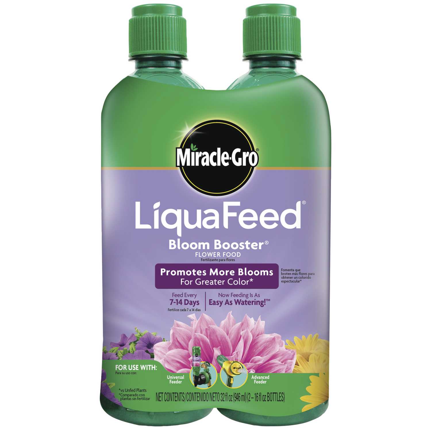 MiracleGro LiquaFeed Bloom Booster Refill Liquid Plant Food 216 oz