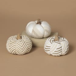 Gerson 6 in. Pumpkin Stem Fall Decor