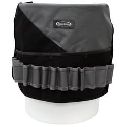 McGuire-Nicholas 18.5 in. W X 13.25 in. H Denier Polyester Bucket Organizer 36 pocket Black/Gray 1 p