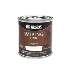 Old Masters Semi-Transparent Pickling White Oil-Based Wiping Stain 0.5 pt