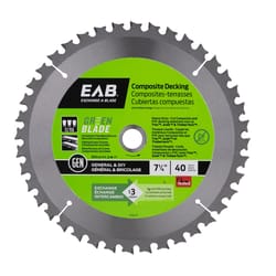 Exchange-A-Blade 7-1/4 in. D X 5/8 in. Carbide Framing Saw Blade 40 teeth 1 pk