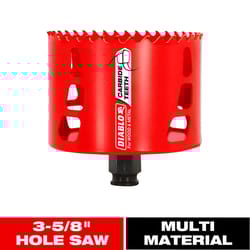 Diablo Snap-Lock Plus 3-5/8 in. Carbide Tipped 2-3/8 in. L Hole Saw