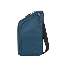 Travelon Essentials Small Polyester Peacock Teal Crossbody