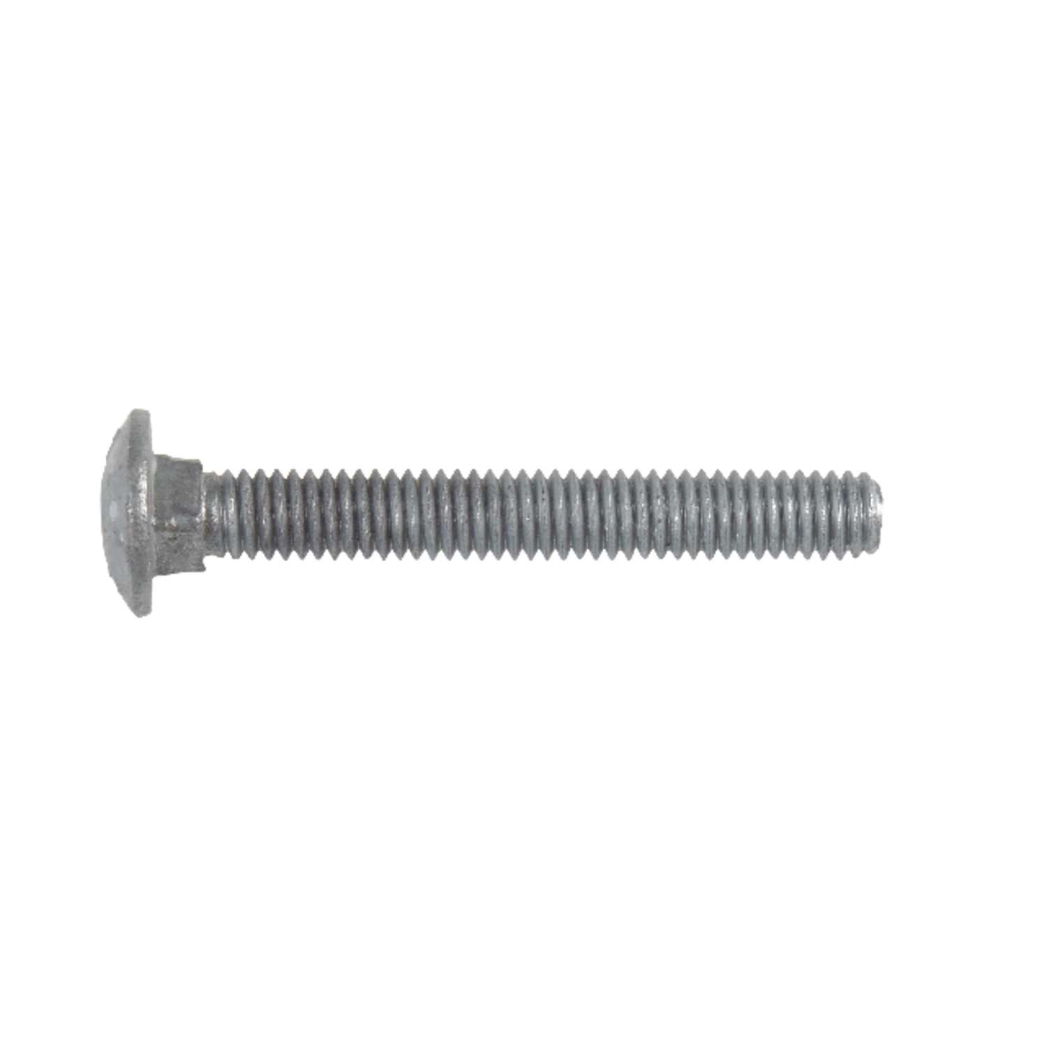 Hillman 5/16 in. X 2-1/2 in. L Hot Dipped Galvanized Steel Carriage Bolt 100 pk Hillman 5/16 in. X 2-1/2 in. L Hot Dipped Galvanized Steel Carriage Bolt 100 pk