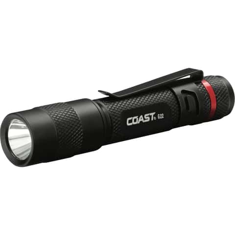 Atomic Beam 1200 Lumens Black LED Flashlight AAA Battery