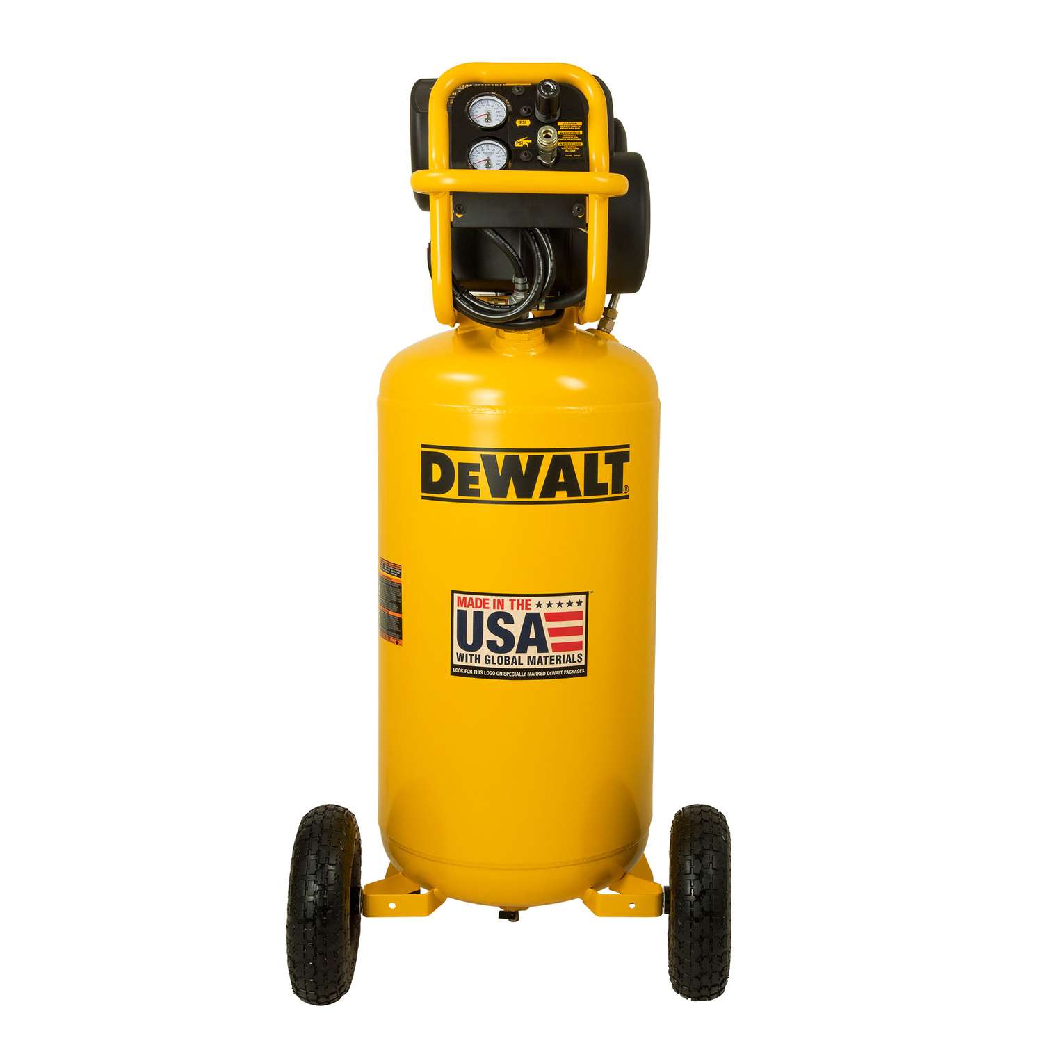 Dewalt 27 Gal Vertical Portable Air Compressor 200 Psi 1 7 Hp Ace Hardware