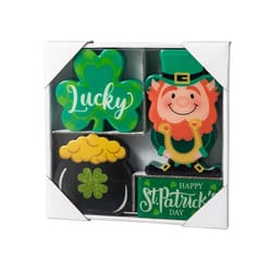Glitzhome St Patricks Table Decor Resin/MDF 1 pk