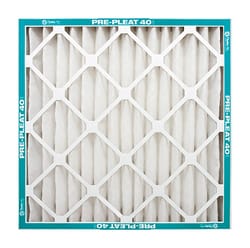 Flanders 24 in. W X 12 in. H X 1 in. D 8 MERV Pleated Air Filter 1 pk