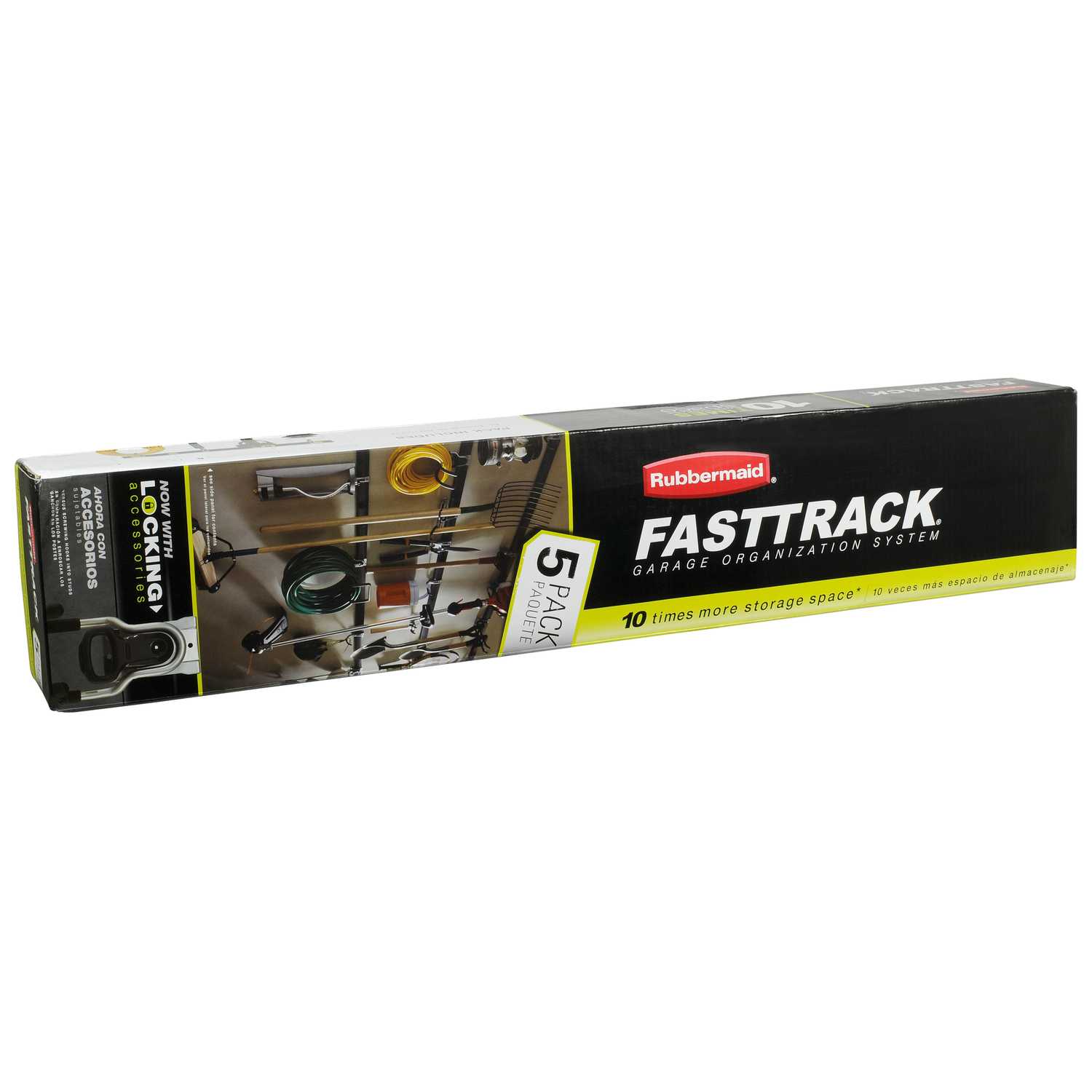 Rubbermaid Fasttrack 3 6 In W X 32 In D Silver Metal Garage