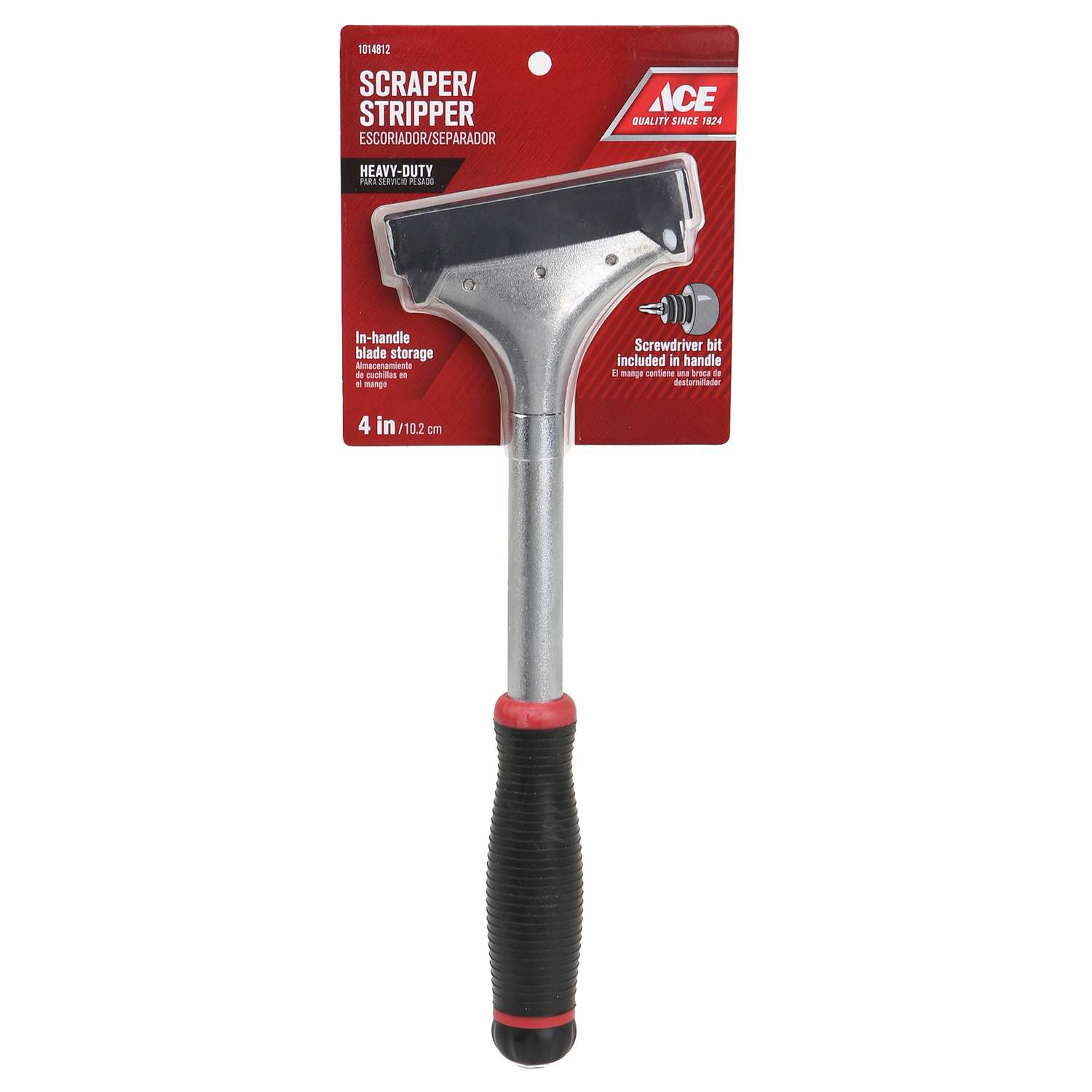 Ace 4 in. W Carbon Steel HeavyDuty Paint Scraper Ace Hardware