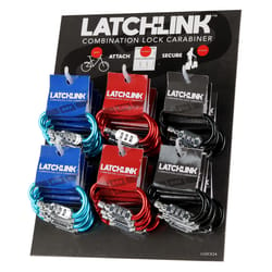 Latchlink 3 in. H X 3 in. W X .2 in. L Aluminum 3-Digit Combination Re-Keyable Padlock