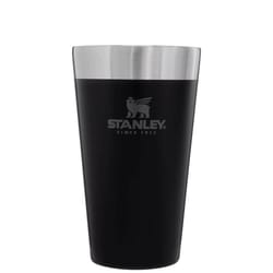 Stanley Adventure 16 oz Matte Black BPA Free Stackable Pint