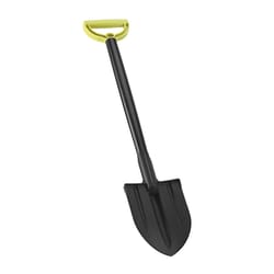 Crescent Garden 27.5 in. Plastic V-Shaped Digging Shovel Poly Handle