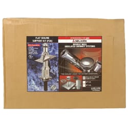 Selkirk 6 in. Stainless Steel Stove Pipe Ceiling Support Kit