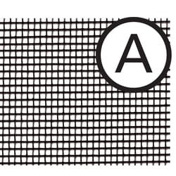 Saint-Gobain ADFORS 36 in. W X 100 ft. L Black Aluminum Insect Screen Cloth