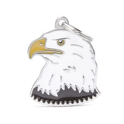 MyFamily Wild White Eagle Metal Dog Pet Tags Medium