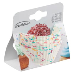 Trudeau Confetti Muffin Cups Multicolored 12 pc