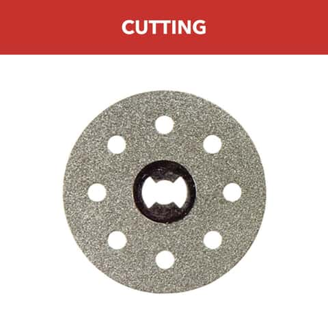 Dremel Aluminum Oxide 3-1/2-in Cutting Wheel Accessory in the Rotary Tool  Bits & Wheels department at