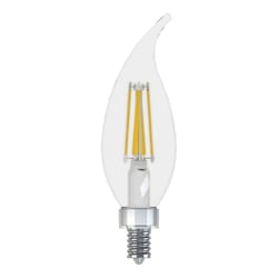 GE Refresh CAC E12 (Candelabra) LED Bulb Daylight 60 Watt Equivalence 4 pk