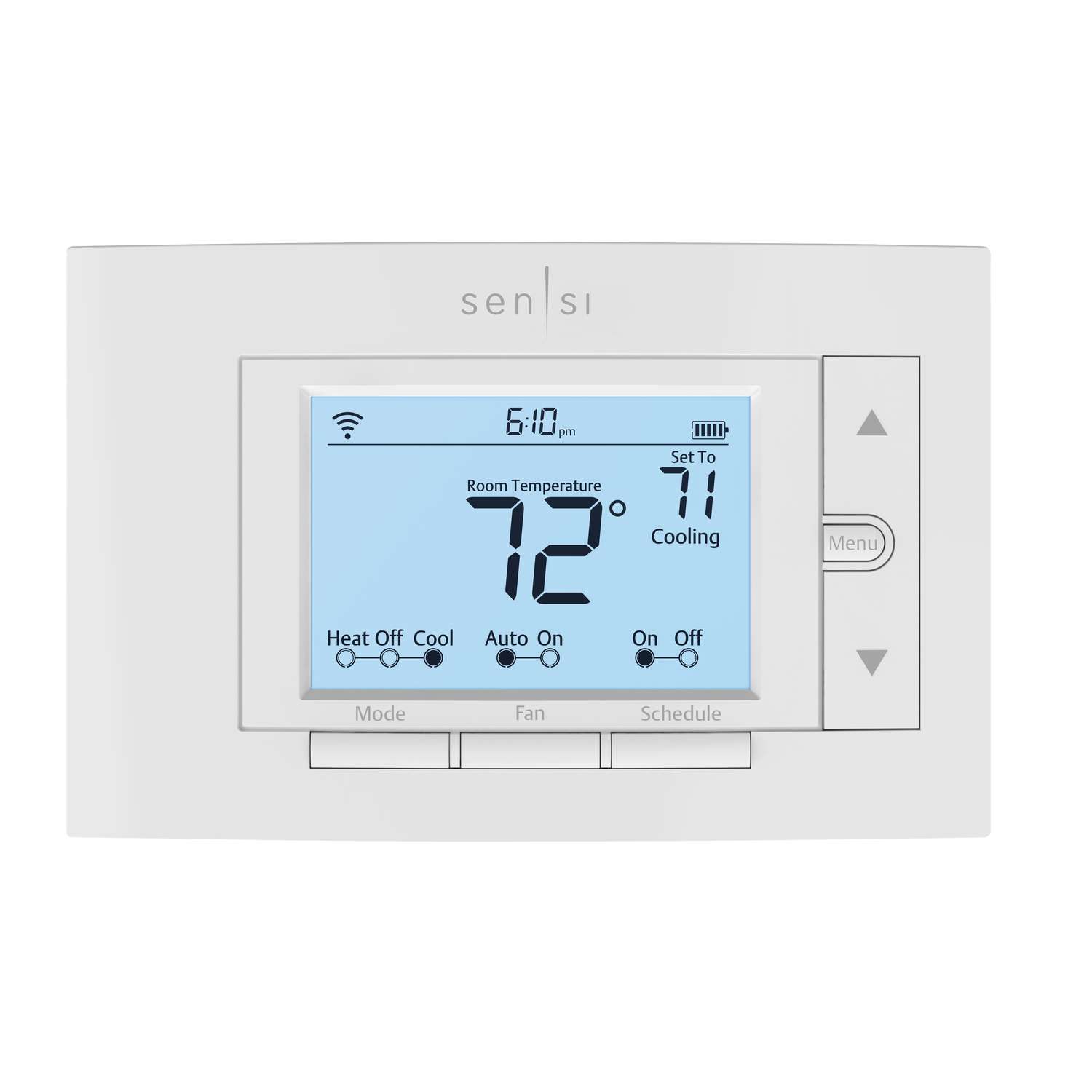Sensi Classic Built In WiFi Heating and Cooling Touch Screen Smart