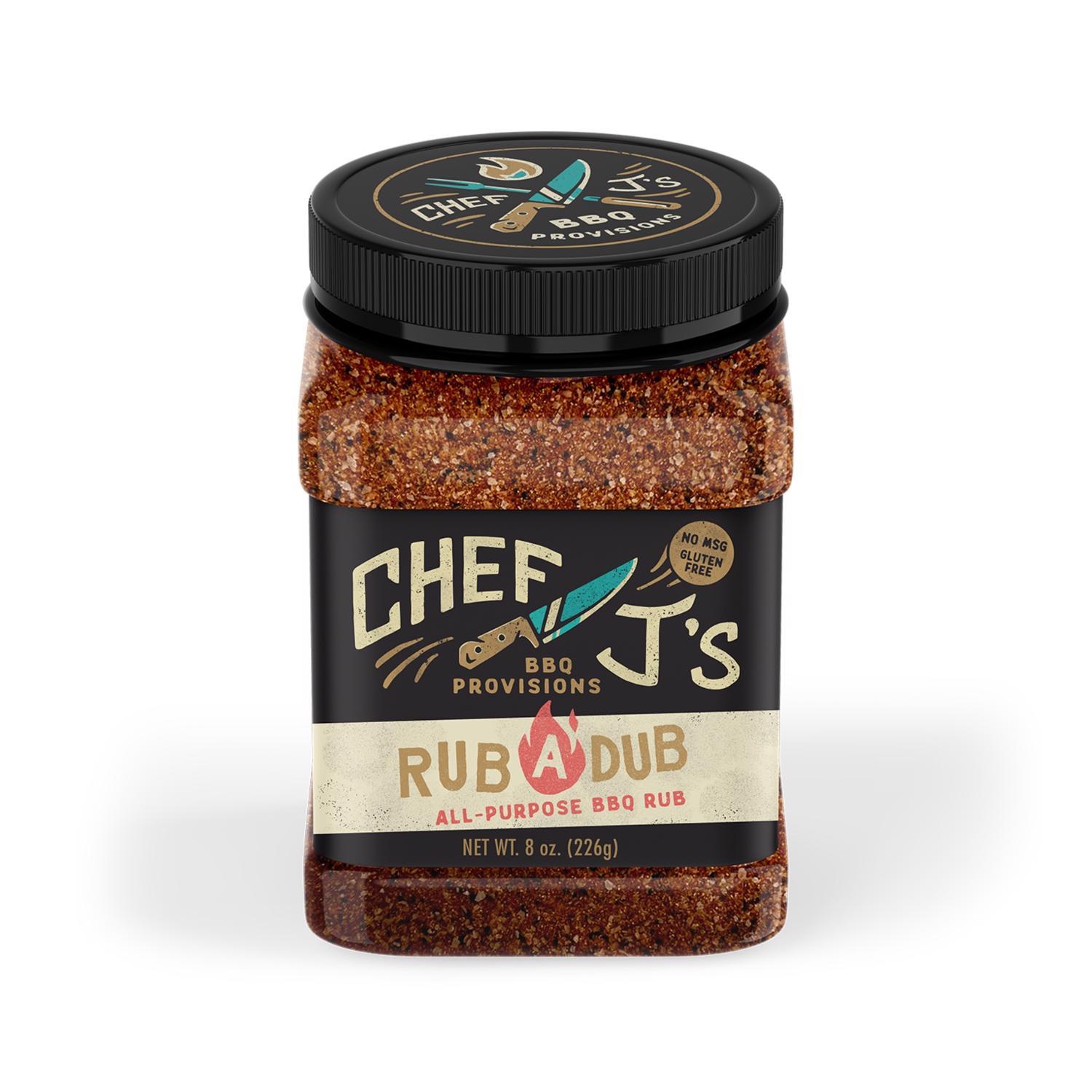 Chef J's BBQ Provisions Rub-A-Dub BBQ Rub 8 Oz - Ace Hardware