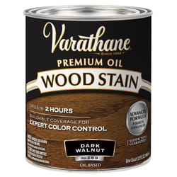 Varathane Premium Semi-Transparent Dark Walnut Oil-Based Urethane Modified Alkyd Wood Stain 1 qt