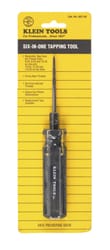 Klein Tools Tapping Tool 6-32, 8-32, 10-32, 10-24, 12-24, 1/4-20 1 pc