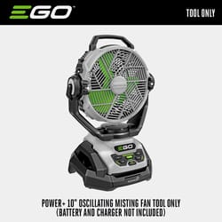 EGO Power+ 19.49 in. H 5 speed Oscillating Misting Fan Remote Control